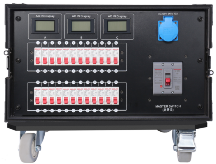 24 channel stage mobile cabinet
